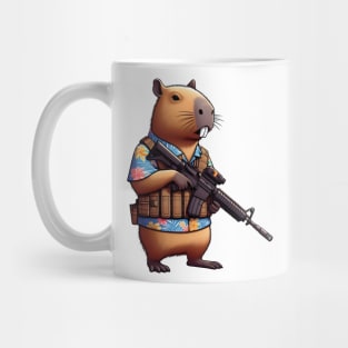 tactical capybara Mug